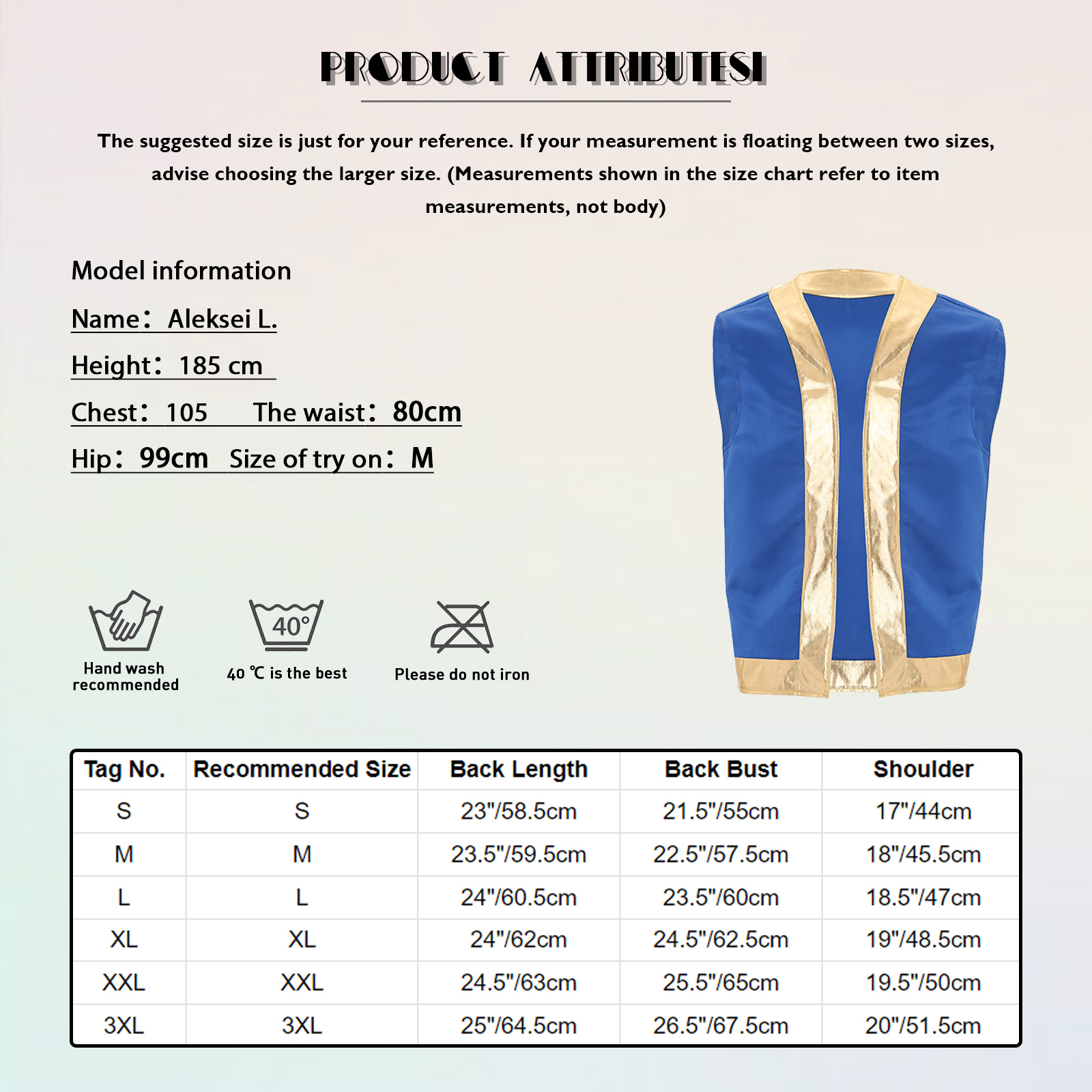 Costume de crapaud pour hommes, gilet d'halloween sans manches, lampe de Prince arabe, déguisement de Cosplay, vêtements arabes mythiques