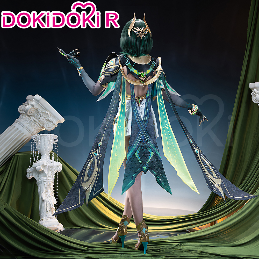 【M-XL Prêt à être expédié】Costume de cosplay Nefer Genshin Impact Song of the Welkin Moon【XS-2XL】Robe DokiDoki-R Nod-Krai grande taille