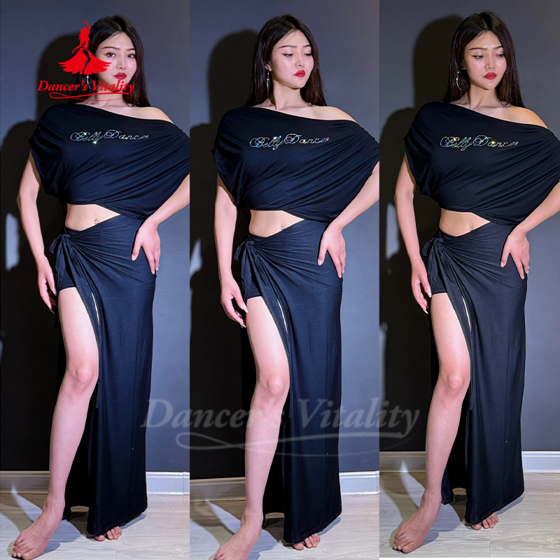 Ensemble de vêtements d'entraînement de danse du ventre pour femmes, combinaison Modal douce et confortable pour adultes, vêtements d'entraînement de danse orientale