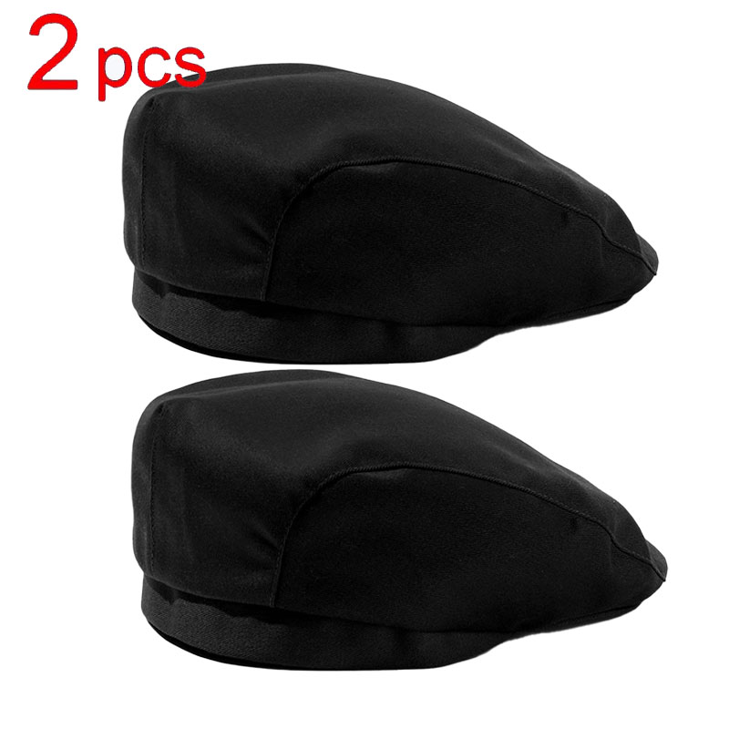 Chapeau de cuisinier pour la restauration, 5/2/1 pièces, casquette de travail de cuisine pour services alimentaires, hôtel, restaurant, cantine, pâtisserie, cuisine domestique, béret de chef