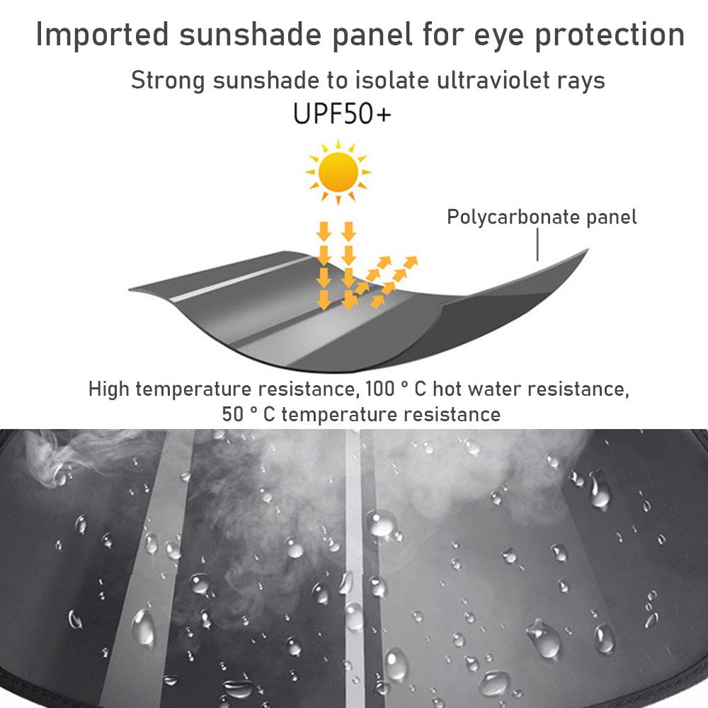 Visière de protection solaire anti-UV pour hommes et femmes, chapeau d'extérieur, pliable, sport, portable, couverture qualifiée ale, casquette pare-soleil, chapeaux d'été