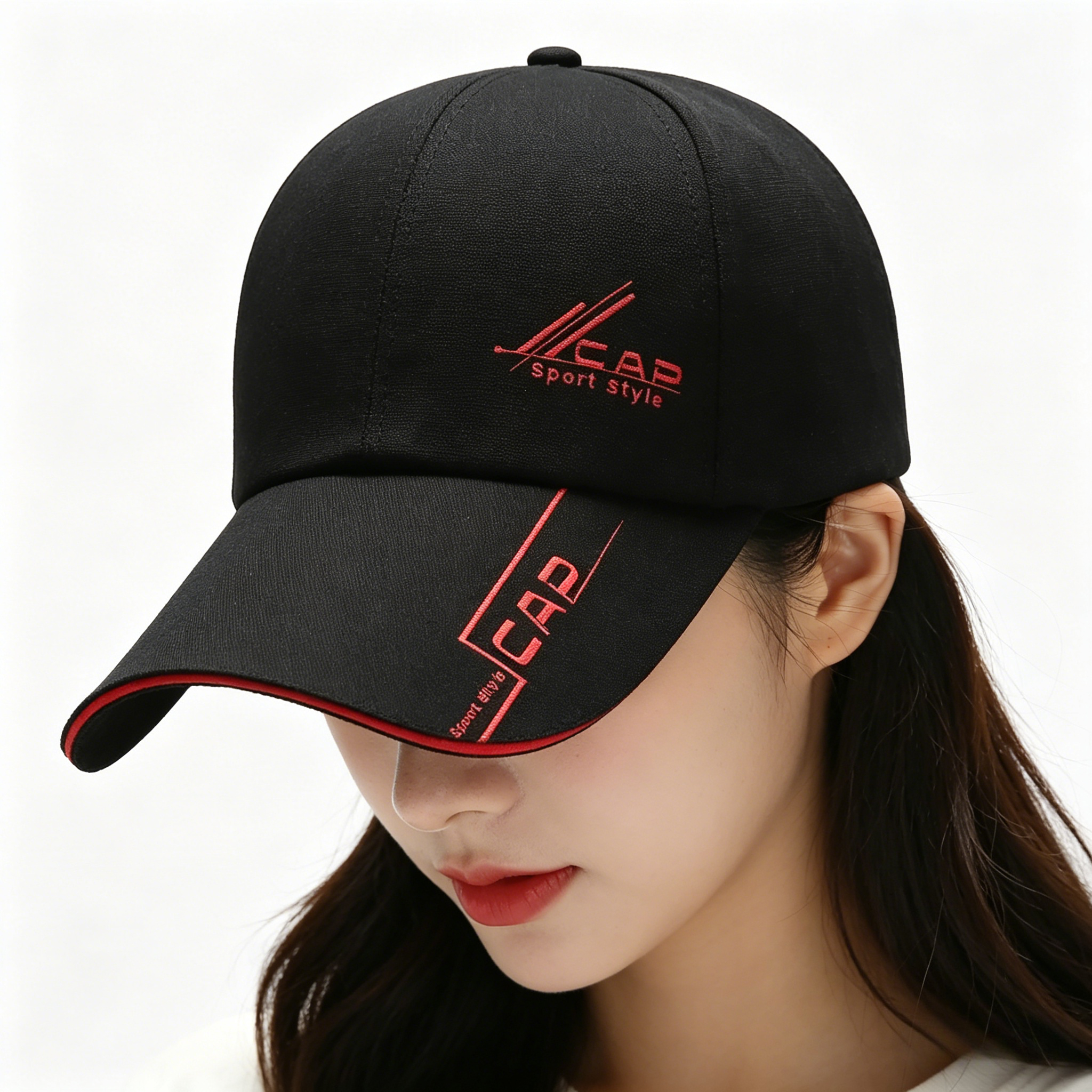 Chapeaux d'été à longue visière pour hommes, casquettes de baseball, style décontracté de printemps, protection solaire pour l'extérieur, chapeaux de pêche, casquettes pare-soleil, site officiel pour femmes.