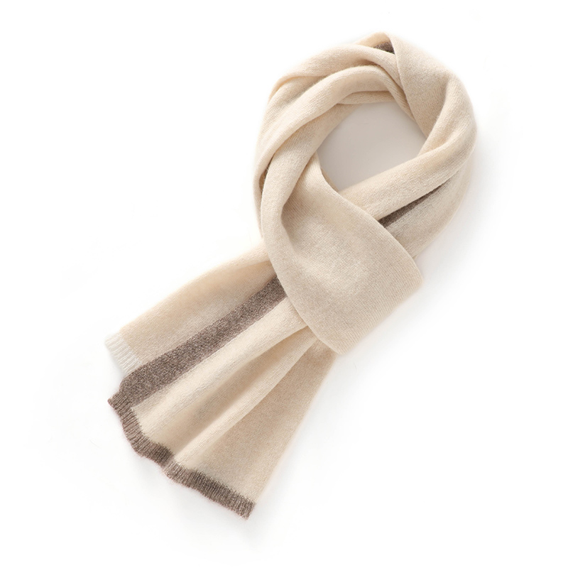 Haute qualité 100% cachemire écharpe châle hiver nouveau cachemire tricoté foulards femmes mode chaud cou écharpe Patchwork couleur châle