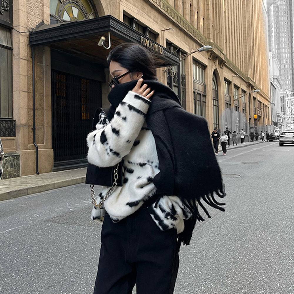 Écharpe d'hiver de luxe femmes cachemire chaud Pashmina Foulard femme châles solides enveloppes épais doux Bufanda glands foulards longue étole