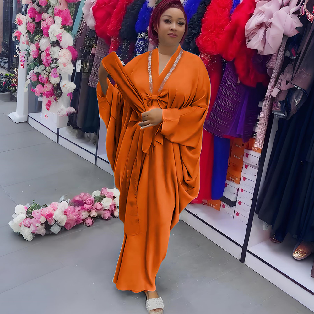 Abayas de Dubaï pour femmes, mode musulmane africaine de luxe, caftan marocain, robes de soirée, robe en mousseline de soie, boubou, djellaba femme