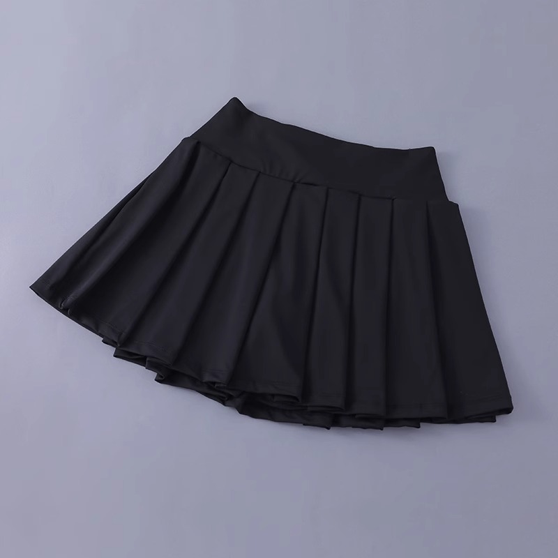 Jupe plissée de Tennis pour femmes, taille haute, athlétique, Golf, jupes de sport d'entraînement avec short pour femmes