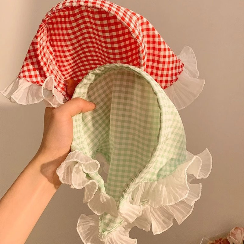 Boho bandeaux dentelle Tartan cheveux cravate élastique bandeau Floral tête foulard cheveux foulards Bandanas pour femmes filles