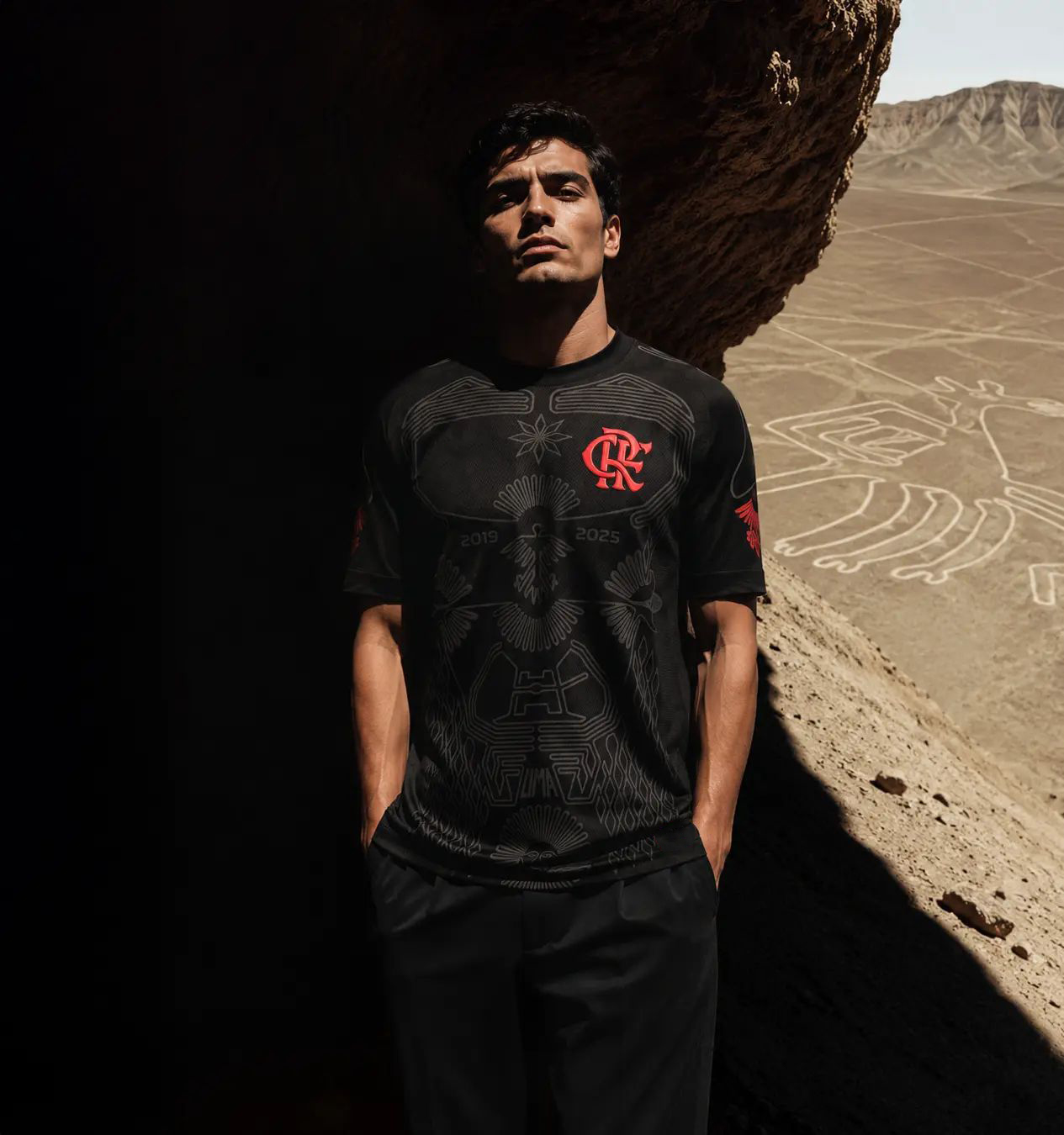 Maillot de football vintage unisexe Flamengo Nazca, saison 26 27, imprimé 3D pour hommes, t-shirt respirant à séchage rapide pour le sport d'été