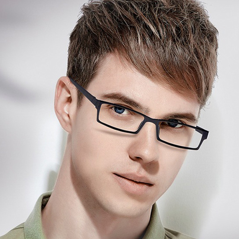 BENZEN petit rectangle lunettes cadre hommes Vintage TR lunettes cadre lunettes pour femme