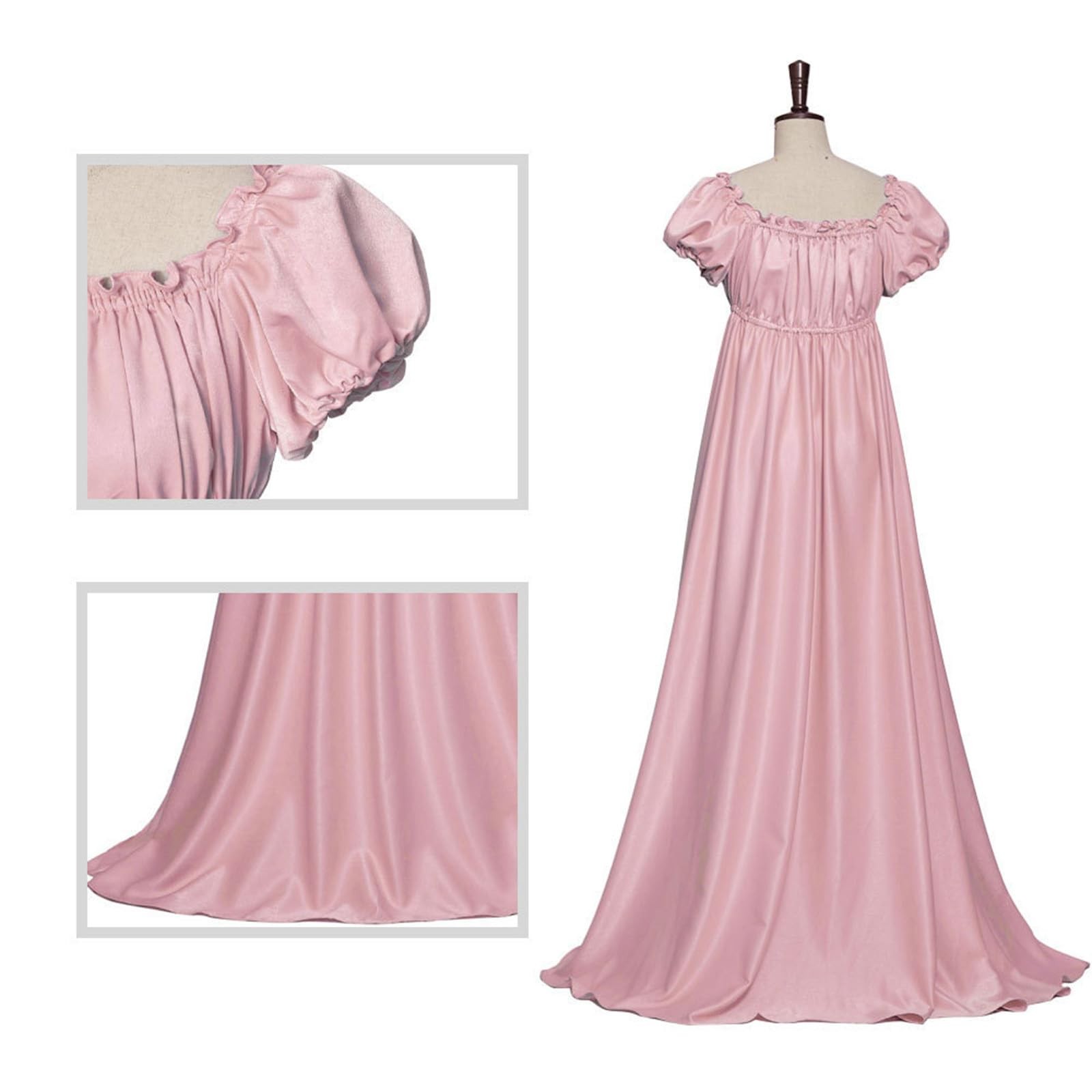 Robe médiévale femmes robe Sexy Renaissance victorienne régence robe Costume femme rétro robe Halloween pour les femmes