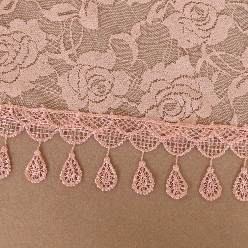 Voile en dentelle brodé pour femmes, écharpe Hijab pour église, mantille espagnole, bandeau catholique, glands, châle, enveloppe florale pour cheveux