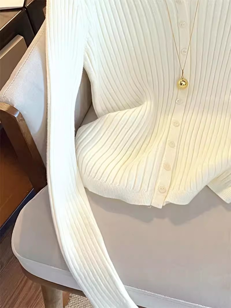 Nouveaux hauts en tricot pour femmes, mode tendance, style Y2K, broderie, cardigans à manches longues, pulls, streetwear tendance, chemises pour femmes