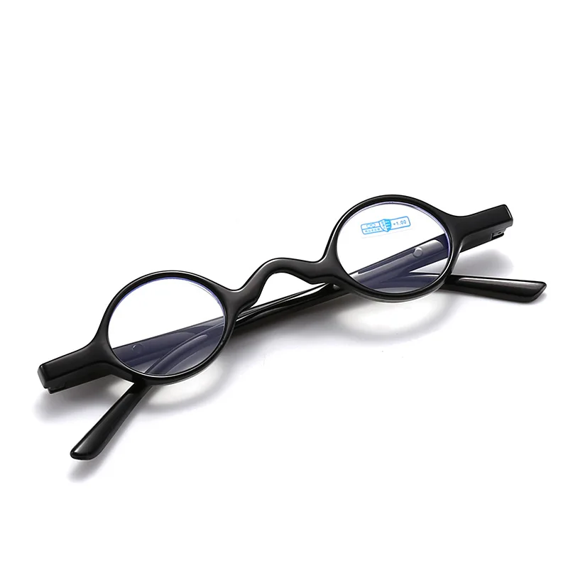 Petites lunettes de lecture rondes rétro de luxe pour hommes, lunettes anti-lumière bleue, lunettes d'hypermétropie vintage, lunettes de presbytie, haut de gamme