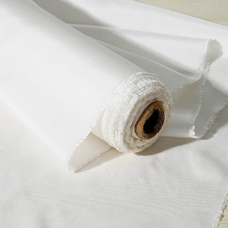 Tissu Habutai 100% soie blanc non teint naturel, doublure en soie Pure, utilisation Habotai pour femmes, robe, écharpe, peinture à la main
