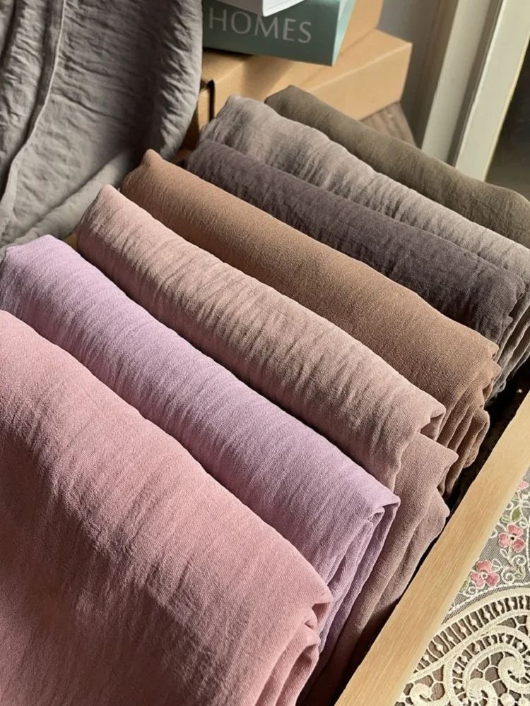 Foulard Hijab en mousseline de soie et velours pour femmes, châle de luxe doux et uni pour femmes musulmanes, Turban Chic pour Ramadan