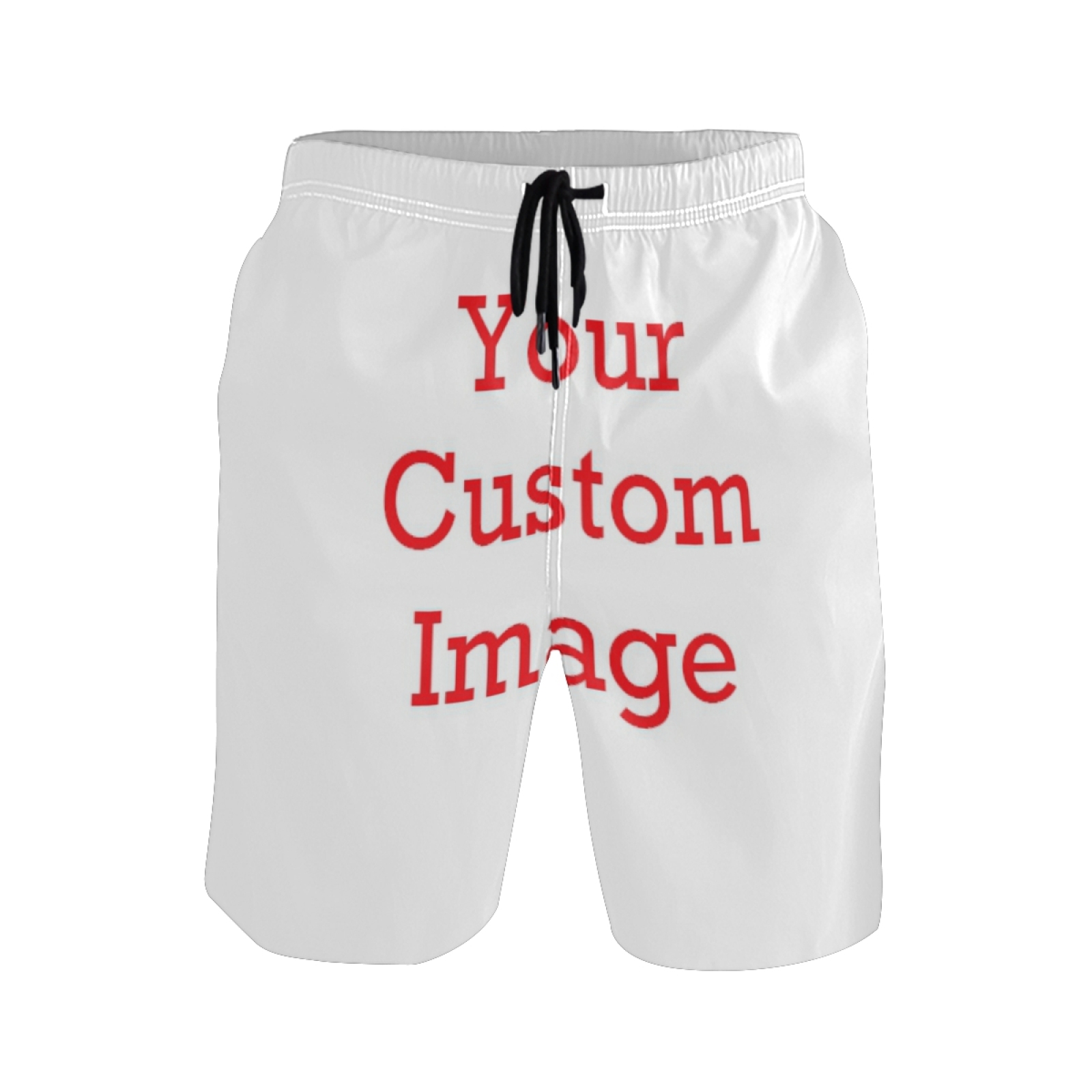 Shorts de bain pour hommes, motif personnalisé, séchage rapide, décontractés, en polyester, avec doublure en maille et poches
