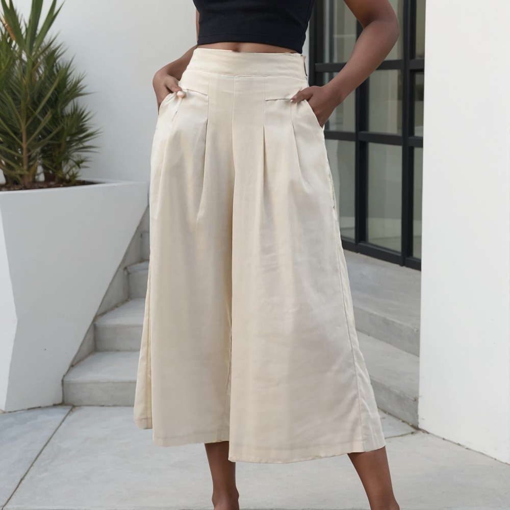 2025 femme pantalons d'été pour femmes coton lin grande taille pantalon à jambes larges solide élégant ample OL jeune mode quotidien élastique pantalon