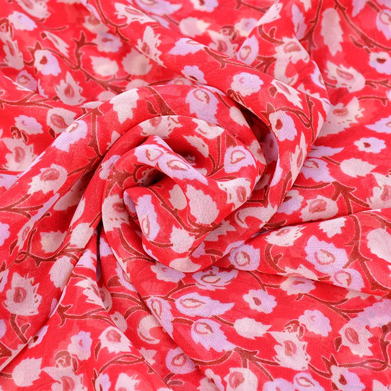 AYUALIN-Kimono vintage en mousseline de soie, imprimé floral, rose, style boho, cover-up pour la plage, vêtements pour femmes