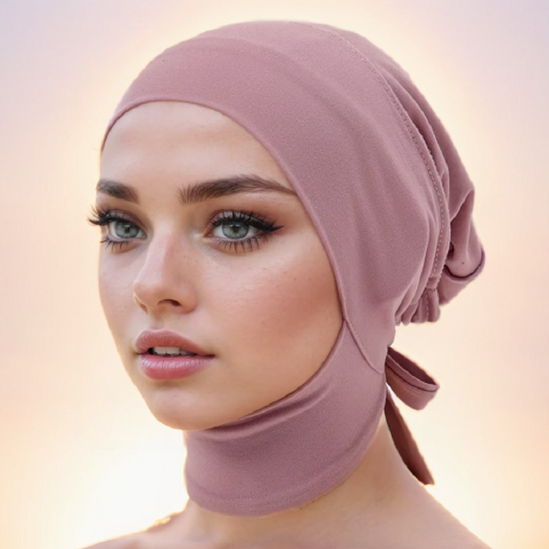 Nouveaux hijabs intérieurs en coton pour femmes musulmanes, bonnet en jersey extensible, turban islamique, chapeau, bonnet, foulards de loisirs pour femmes, 30*19CM