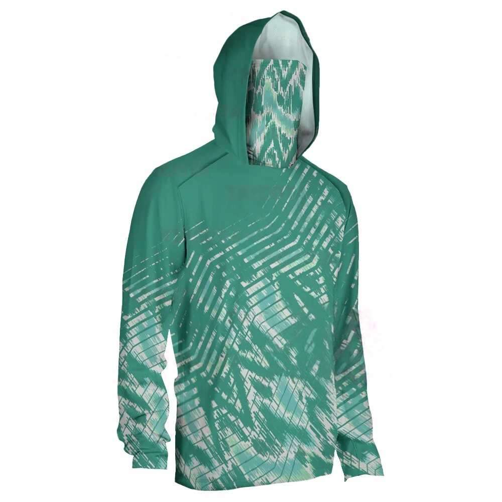 Chemise de pêche à manches longues pour homme, vêtements de pêche, protection UV