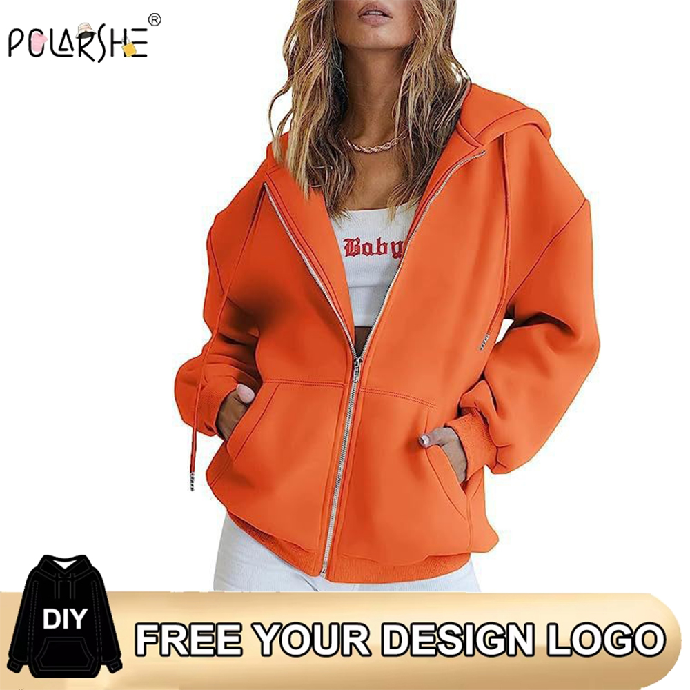 Sweat à capuche à fermeture éclair pour femmes, nouveau sweat-shirt décontracté, Style fermeture éclair, veste à capuche pour femmes, sweat-shirt décontracté avec cordon de serrage et poche
