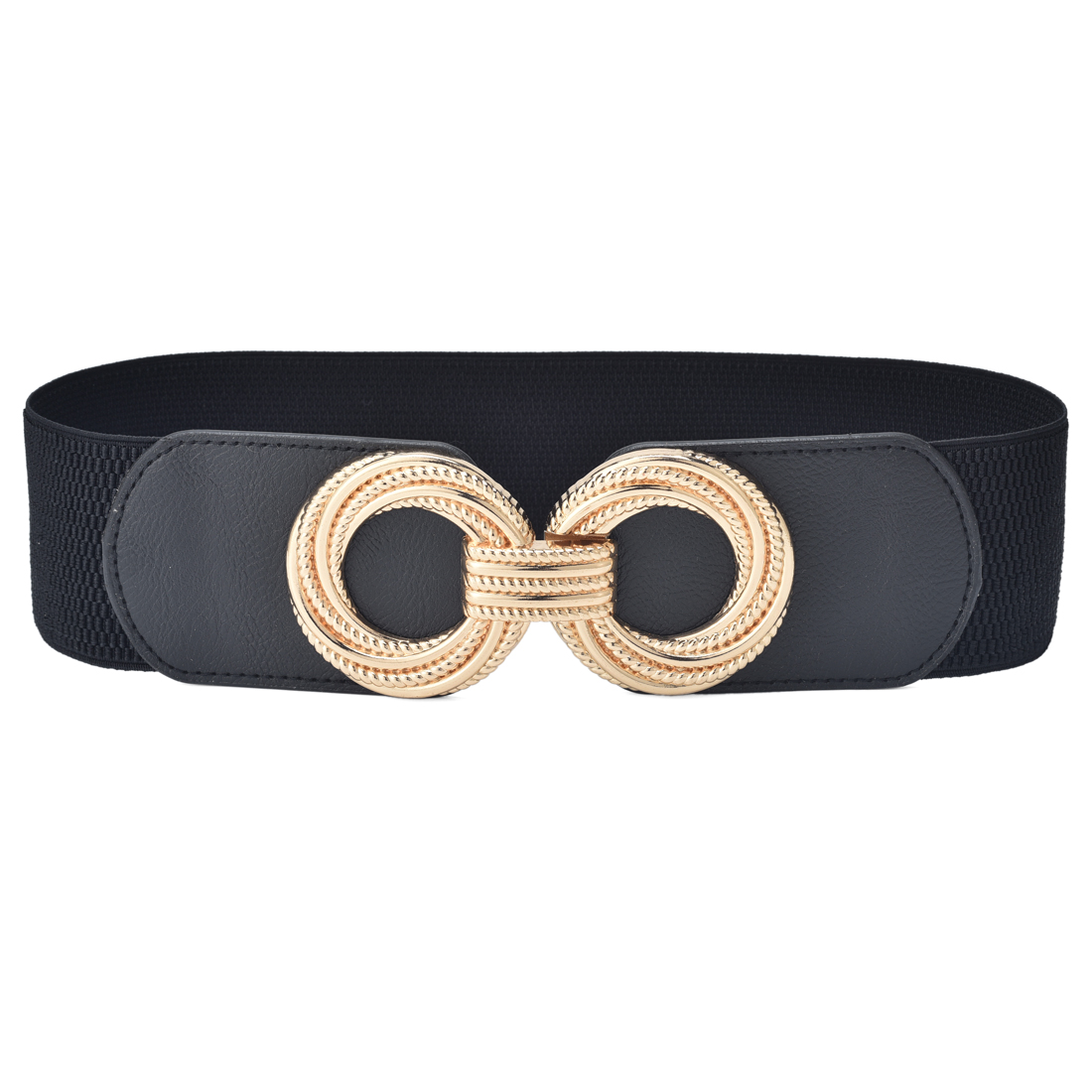 Ceinture élastique large pour femmes, extensible, classique, à la mode, pour robes