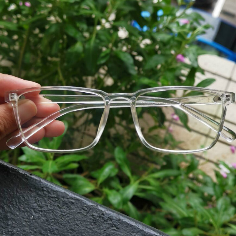 2024 mode femmes lunettes cadre hommes Transparent lunettes cadre Vintage carré clair lentille lunettes optique monture de lunettes