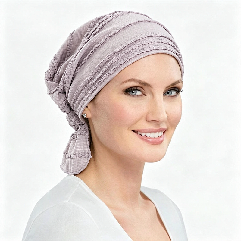 Nouveaux chapeaux hijab musulmans unis à effet froissé, bonnets à volants souples et élastiques, foulard, turban, bonnet, bonnet de chimio, couvre-chef, turbante