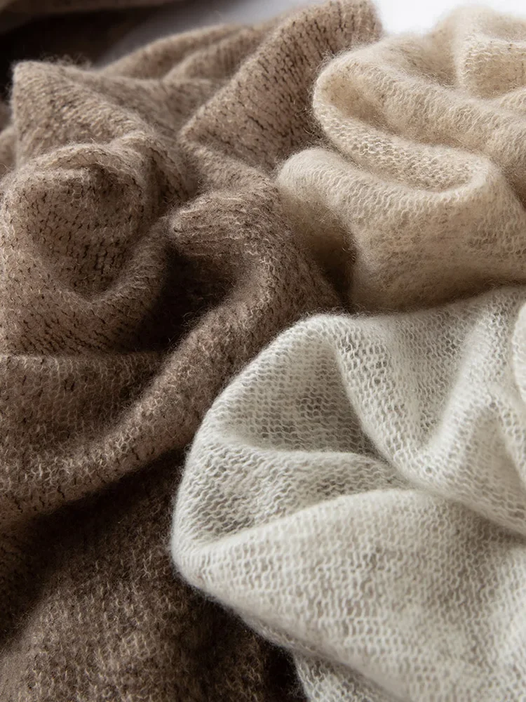 Femmes 100% bébé cachemire Paisley Eco impression châle enveloppement Pashmina grande écharpe polyvalente capot Super mince doux tricot 190x70 cm