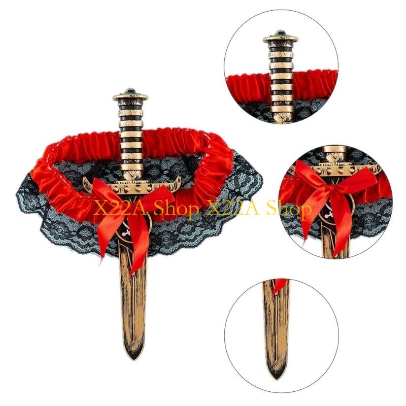 Ceinture jarretière à bowknot unique pour femmes cuisses jargot harness Garter Strap pour fête cosplay Nightclub Lady