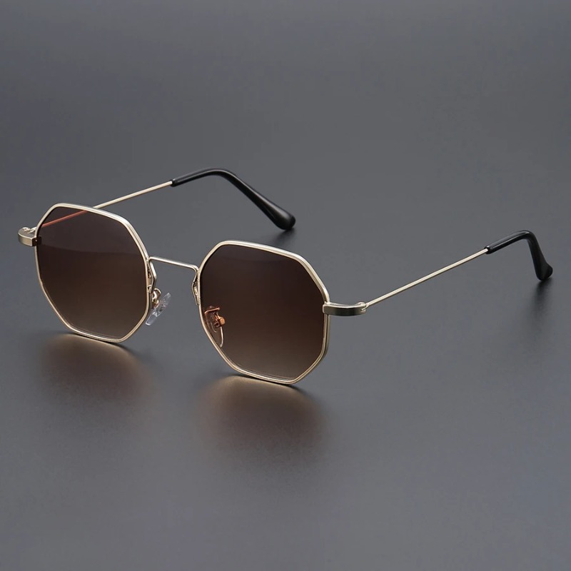 Lunettes de mode classiques à monture géométrique pour hommes, adaptées aux cadeaux de vacances à des amis et à la famille, lunettes de soleil pour femmes