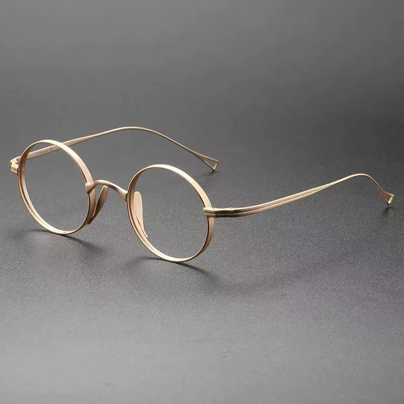 Lunettes de lecture à monture ronde en métal pour hommes, nouveau style, ultralégères, avec dioptrie, lunettes de mode pour femmes, hypermétropie 0+1.0+4.0