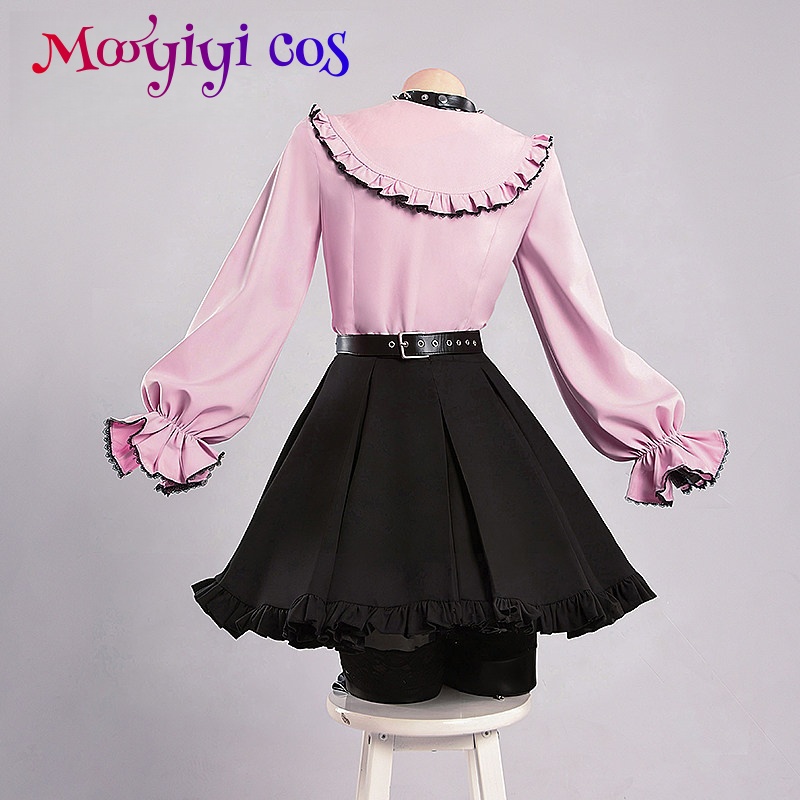 Nouveau Costume de Cosplay Miu Kurokawa pour Halloween, Noël, Fêtes à Thème, Expositions de Bandes Dessinées, Tailles S-XL, Tenue pour Femme