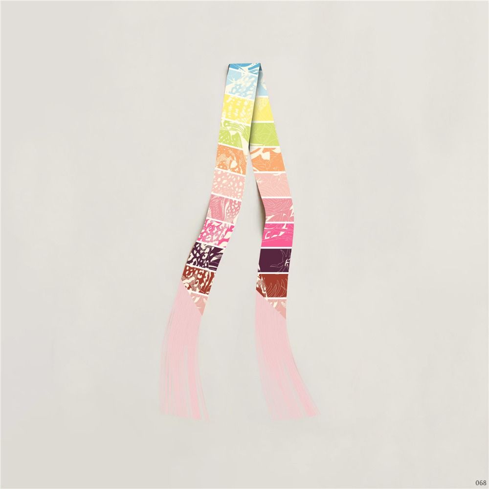 Ruban à pampilles Long coréen en Imitation soie, 5x130cm, décoration DIY, écharpe décorative pour femmes, accessoires de mode, bandeau pour cheveux