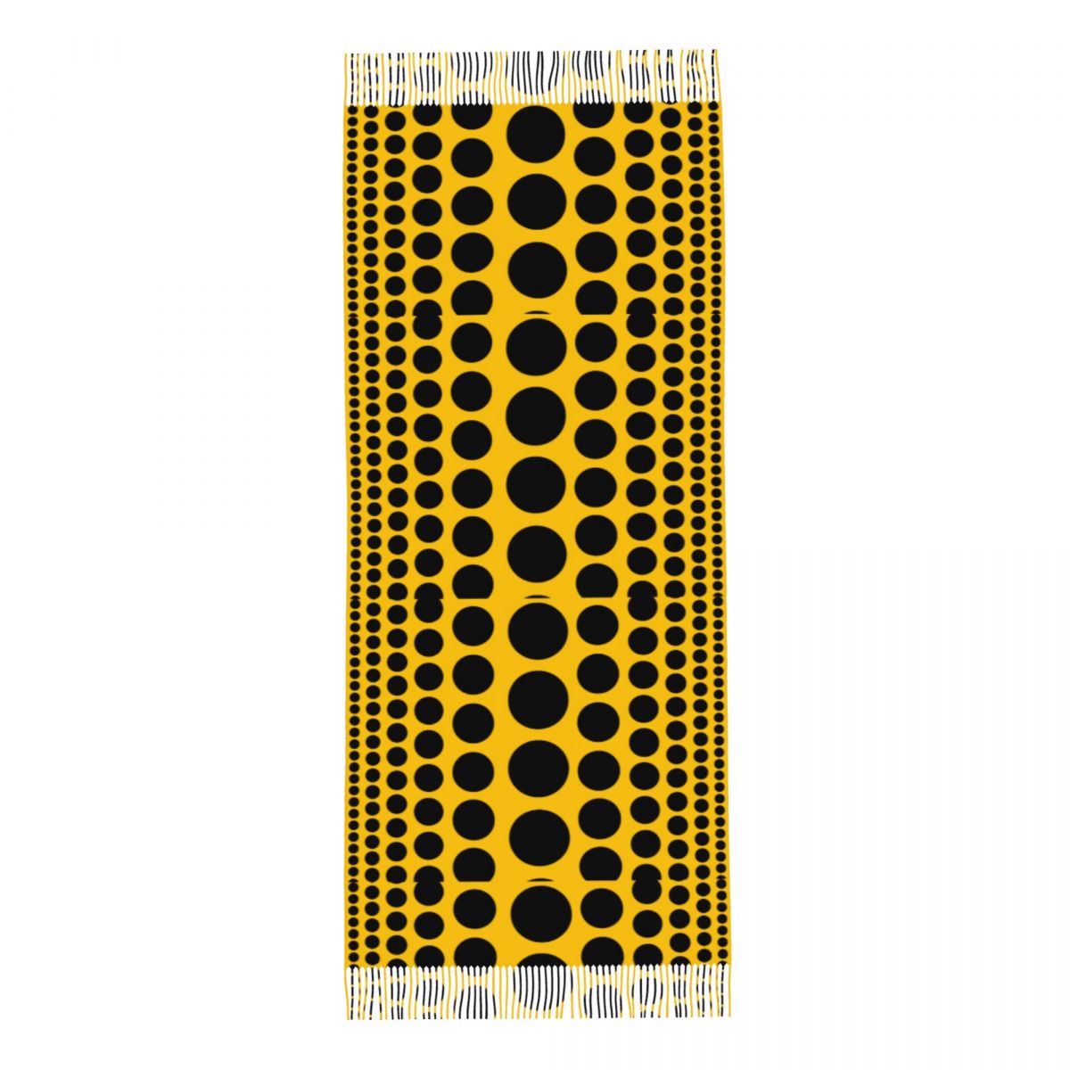 Infinity – écharpe à pois pour femmes, châles et enveloppes chauds d'hiver en cachemire, grand châle Yayoi Kusama pour dames
