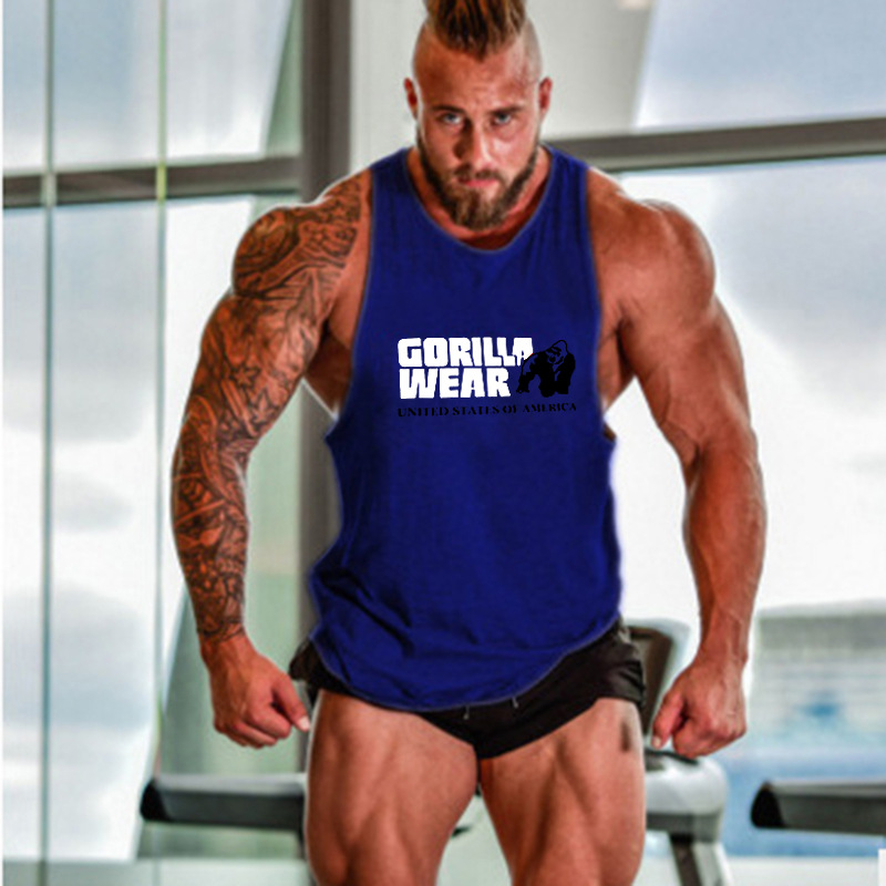 Maillot de corps de musculation professionnel pour hommes, maillot de corps Stringers, chemise de sport, muscle précieux, marque, Y-Men