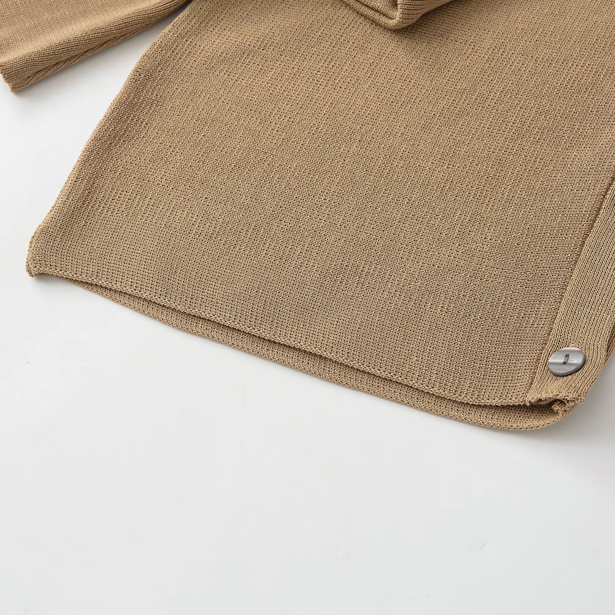 Pull pour femme tendance col rond, coupe ajustée, couleur unie, style streetwear Y2K, collection printemps