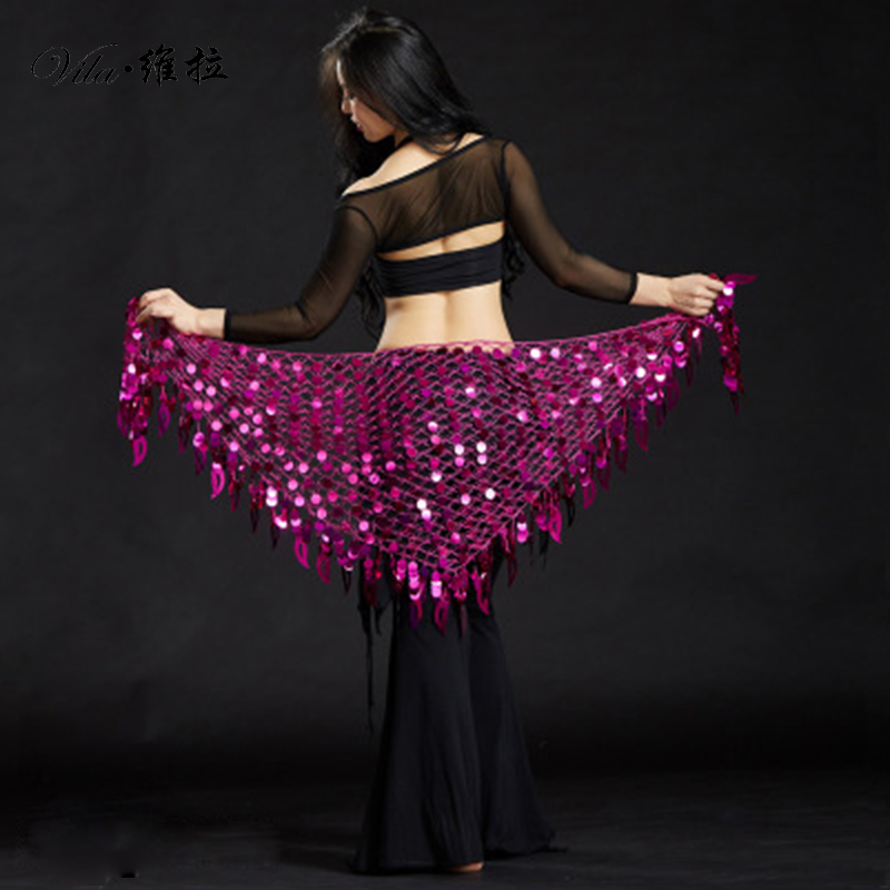 Ceintures de danse orientale orientale à paillettes de sirène, Costumes pour femmes, foulards de hanche, chaînes de taille indiennes