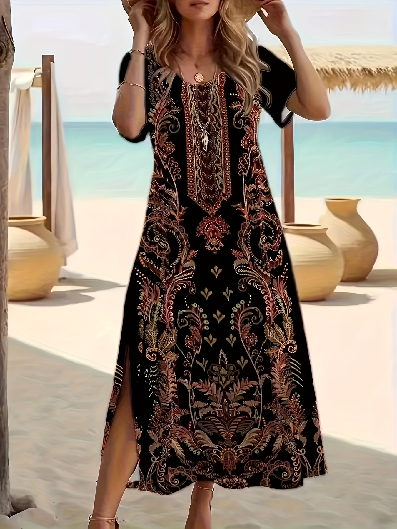Robe décontractée élégante pour femmes, robe de tempérament, mode, adt, nouveau