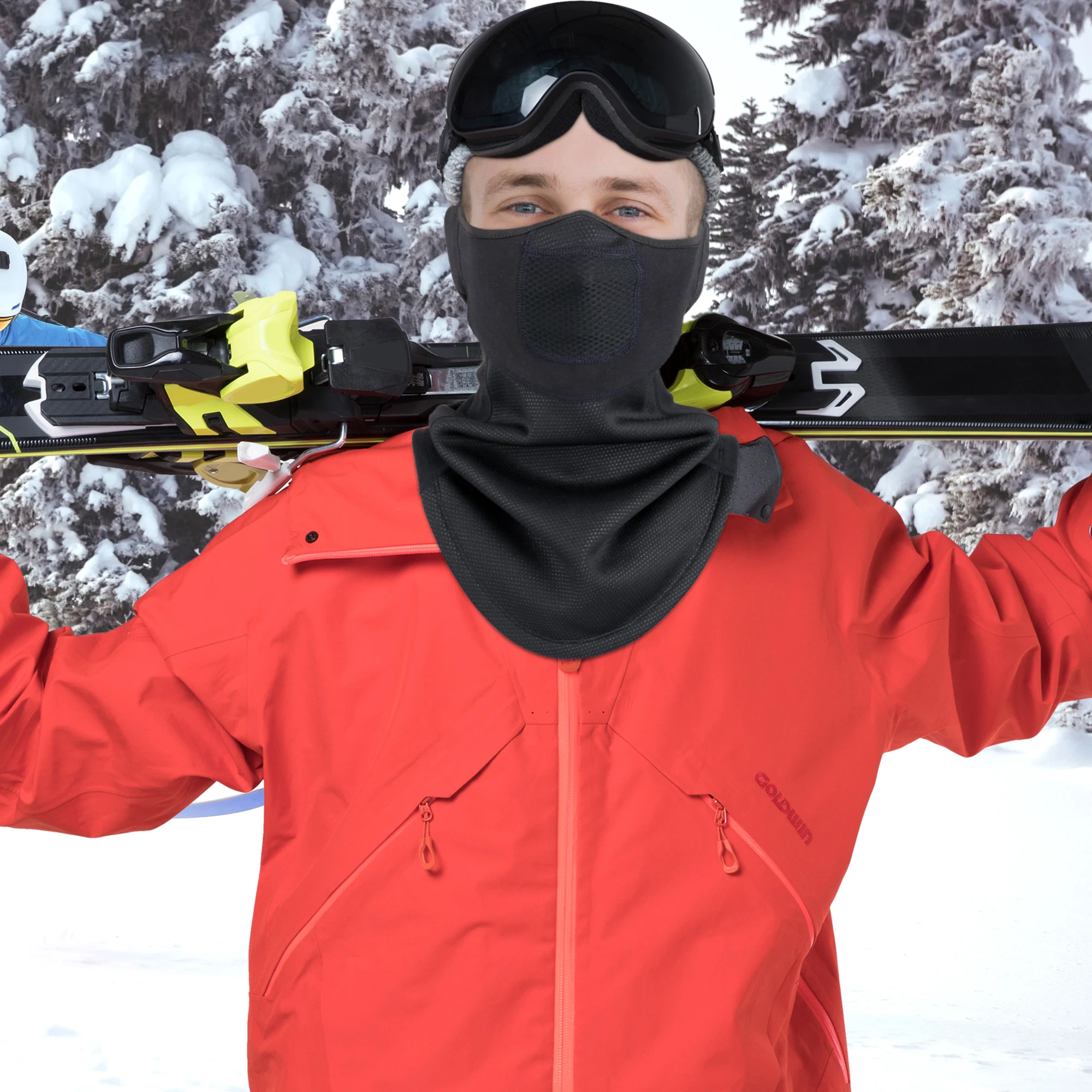 Cache-cou en polaire coupe-vent pour homme et femme, écharpe, Bandana doux, demi-masque facial, Ski, Snowboard, cache-cou, couvre-chef thermique