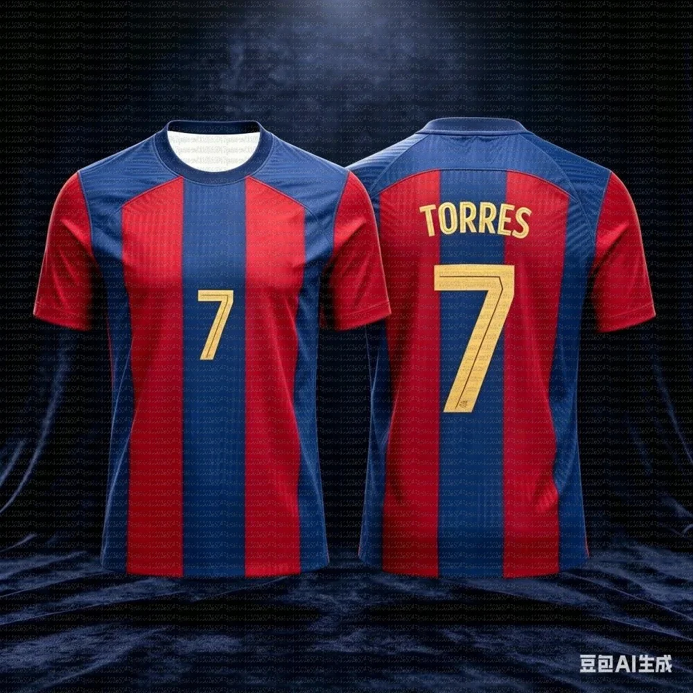 Nouveau Maillot de Foot Imprimé 3D Lamine Yamal 2026 – T-shirt Sportif Respirant et Séchage Rapide pour l'Été et les Activités Extérieures