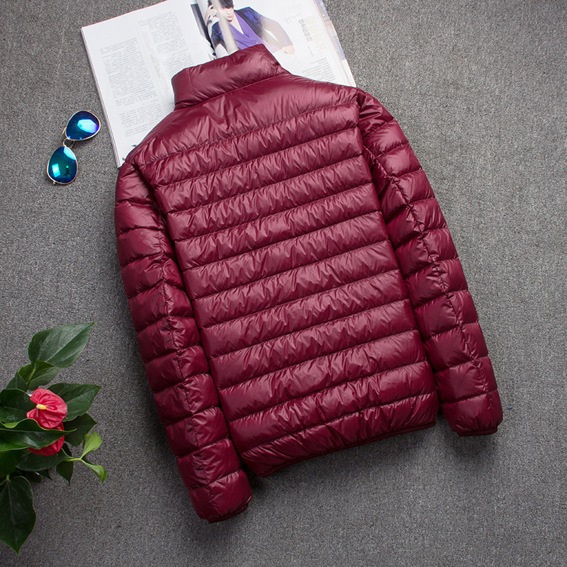 Nouveau automne et hiver doudoune hommes mode à capuche Super léger chaud mince manteau doudoune hommes manteau