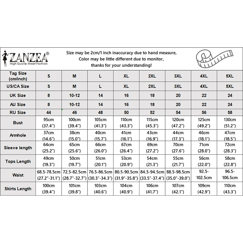 ZANZEA 2026 Tenues de printemps Blouse à manches longues et jupe Ensemble de mode pour femmes 2 pièces Ensembles de vestes à fermeture éclair Robe longue Ensemble assorti musulman