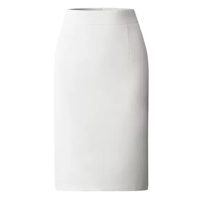 Jupes de travail d'été pour femmes, jupe mi-longue kaki avec fente, taille haute, luxe, élégante, vêtements de bureau, Y2k, livraison directe