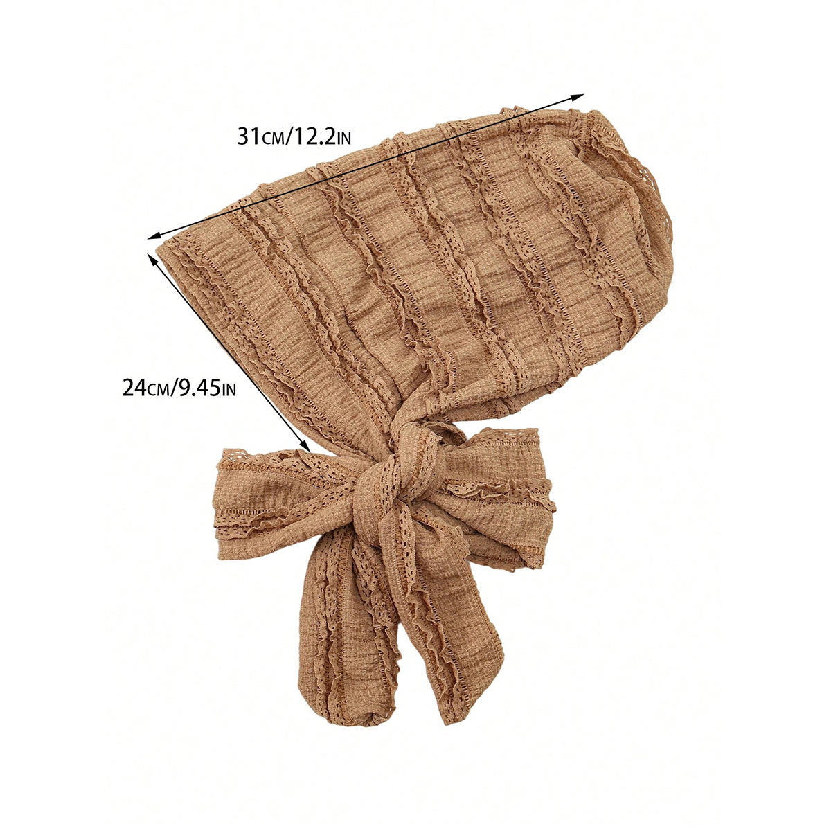 Couleur unie froissé femmes Hijabs doux extensible musulman Turban chapeaux foulard dame Bandana casquettes sous-écharpe islamique perte de cheveux casquette