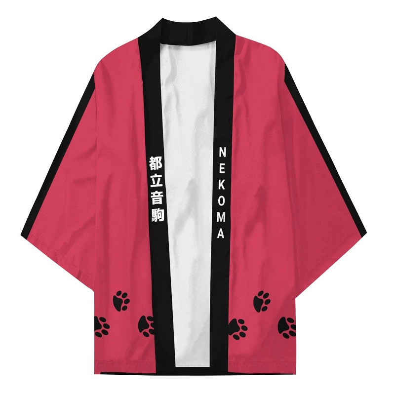 Vêtements de samouraï japonais, Kimono renard pour femmes et hommes, Cardigan traditionnel Haori Yukata, Costume de Cosplay, cape, Kimono d'halloween