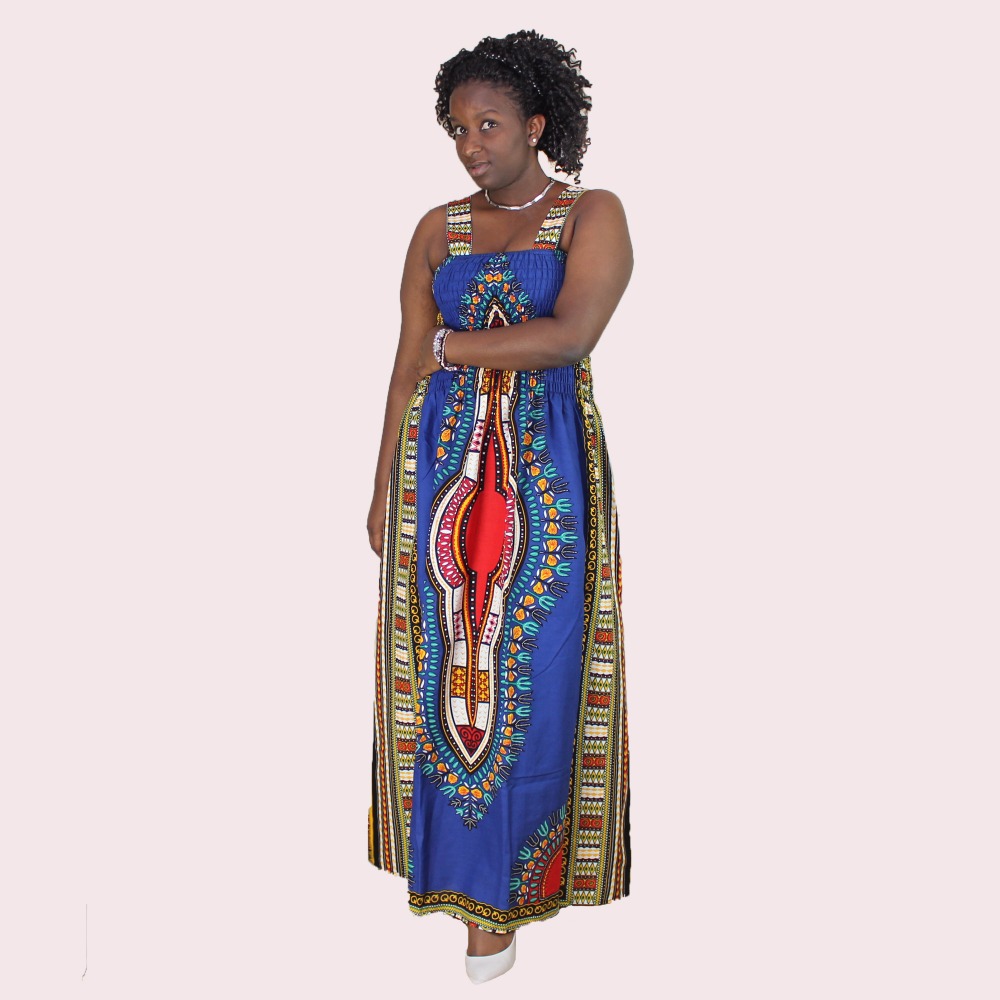 Sexy robe dos nu été Dashiki décontracté Sundress plage femmes grande taille robe Sexy Vestidos De Playa robes africaines pour les femmes