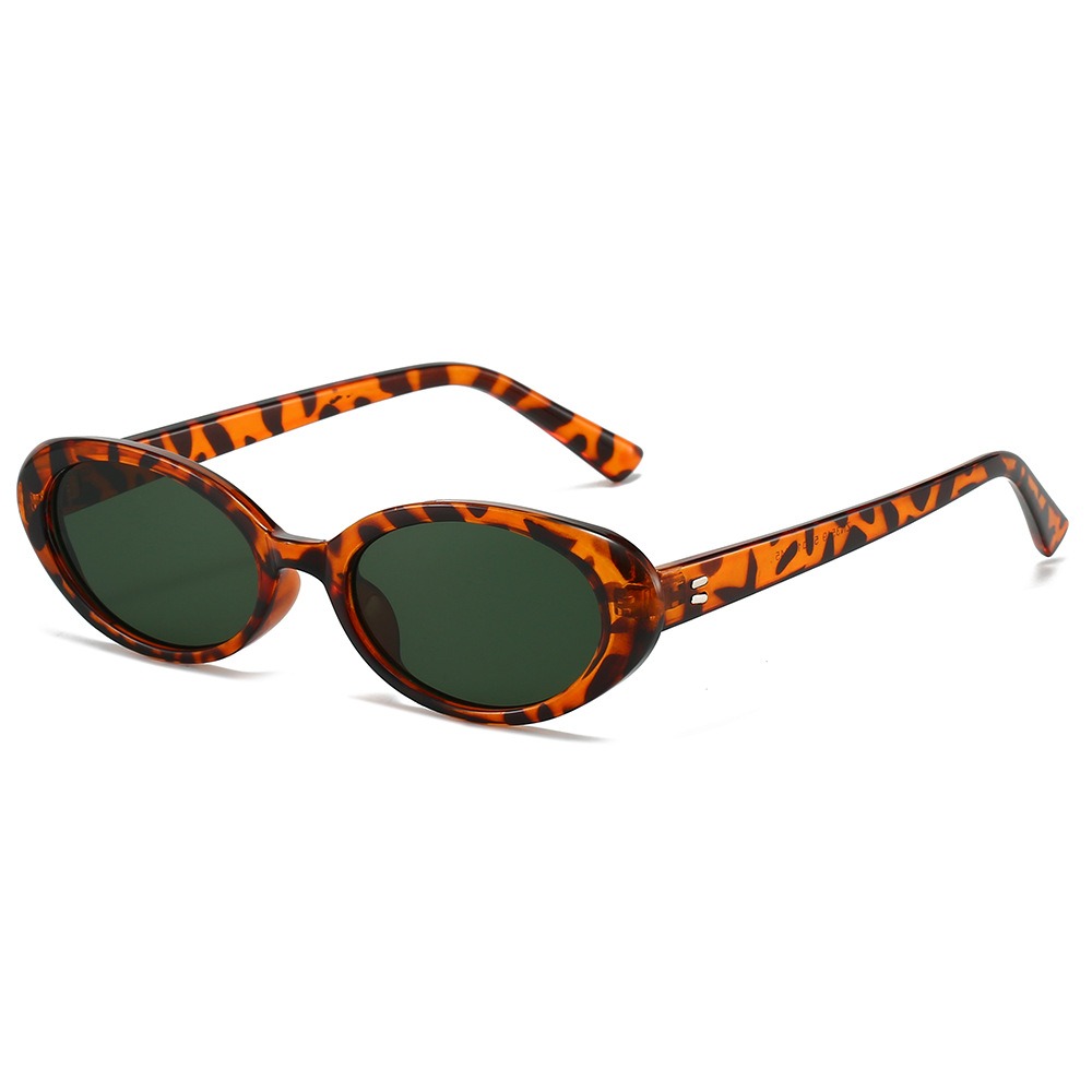 Petites lunettes de soleil ovales pour femmes, design vintage, lunettes de soleil anti-UV, lunettes de soleil sexy rétro punk pour femmes et hommes, lunettes de soleil d'extérieur.