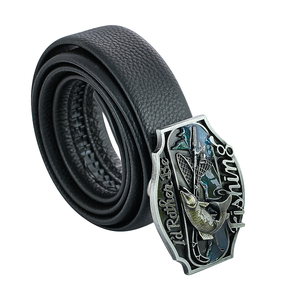 Ceinture de pêche Cowboy Rock pour homme, Bandeau fait maison, Accessoires pour jeans, Zone de loisirs en plein air