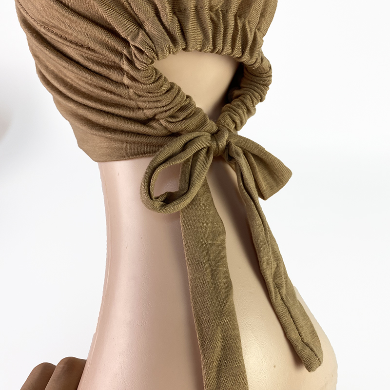 Bonnet sous-hijab ajustable en modal doux pour femmes musulmanes – Couvre-chef intérieur extensible et respirant, accessoire de prière